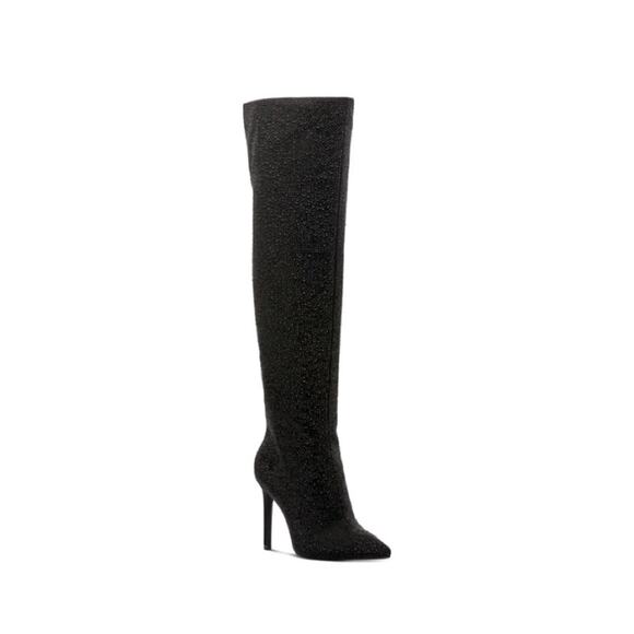 I.N.C. Rhinestone Tall Over the Knee Boot Saveria - Picture 1 of 7